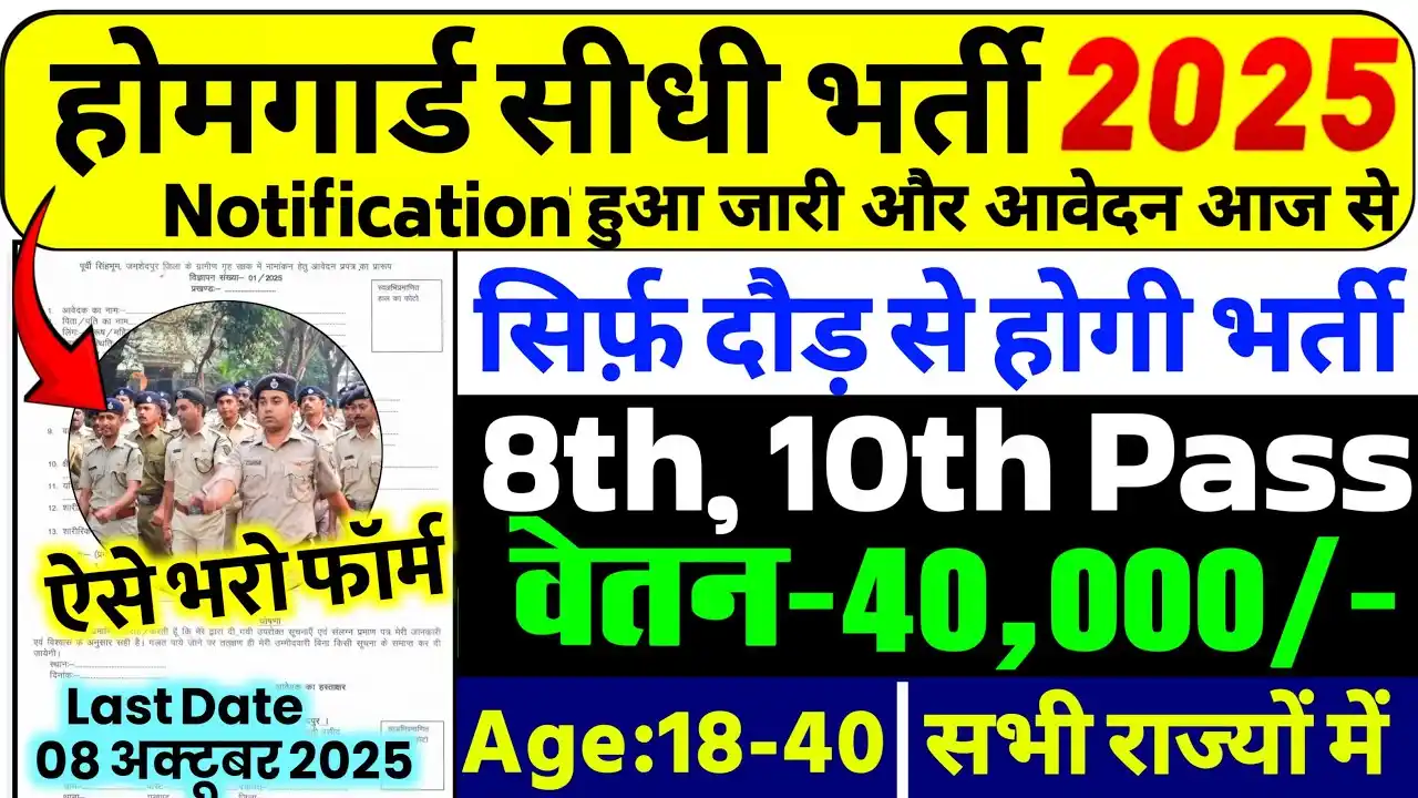 Home Guard Recruitment 2025