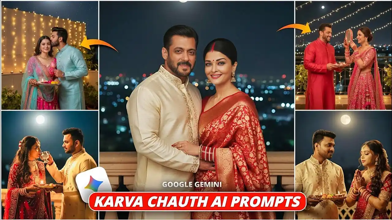 Karwa Chauth 2025 : Google Gemini AI